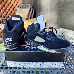 Nike Air Jordan 5 Retro OG 'Black Metallic' 2016 Men Size 12